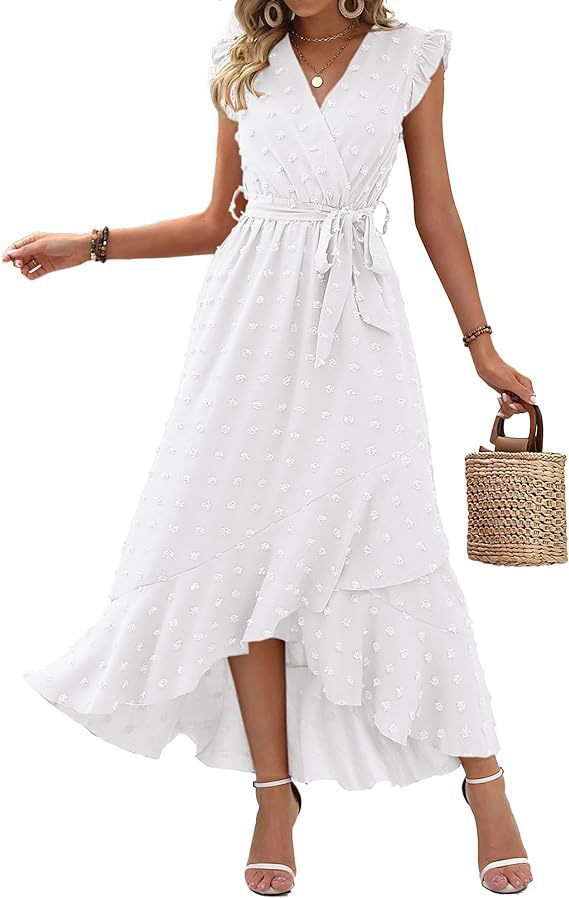 Civetta Ruffle Sleeve Bohemia Maxi Dress - Civetta Couture