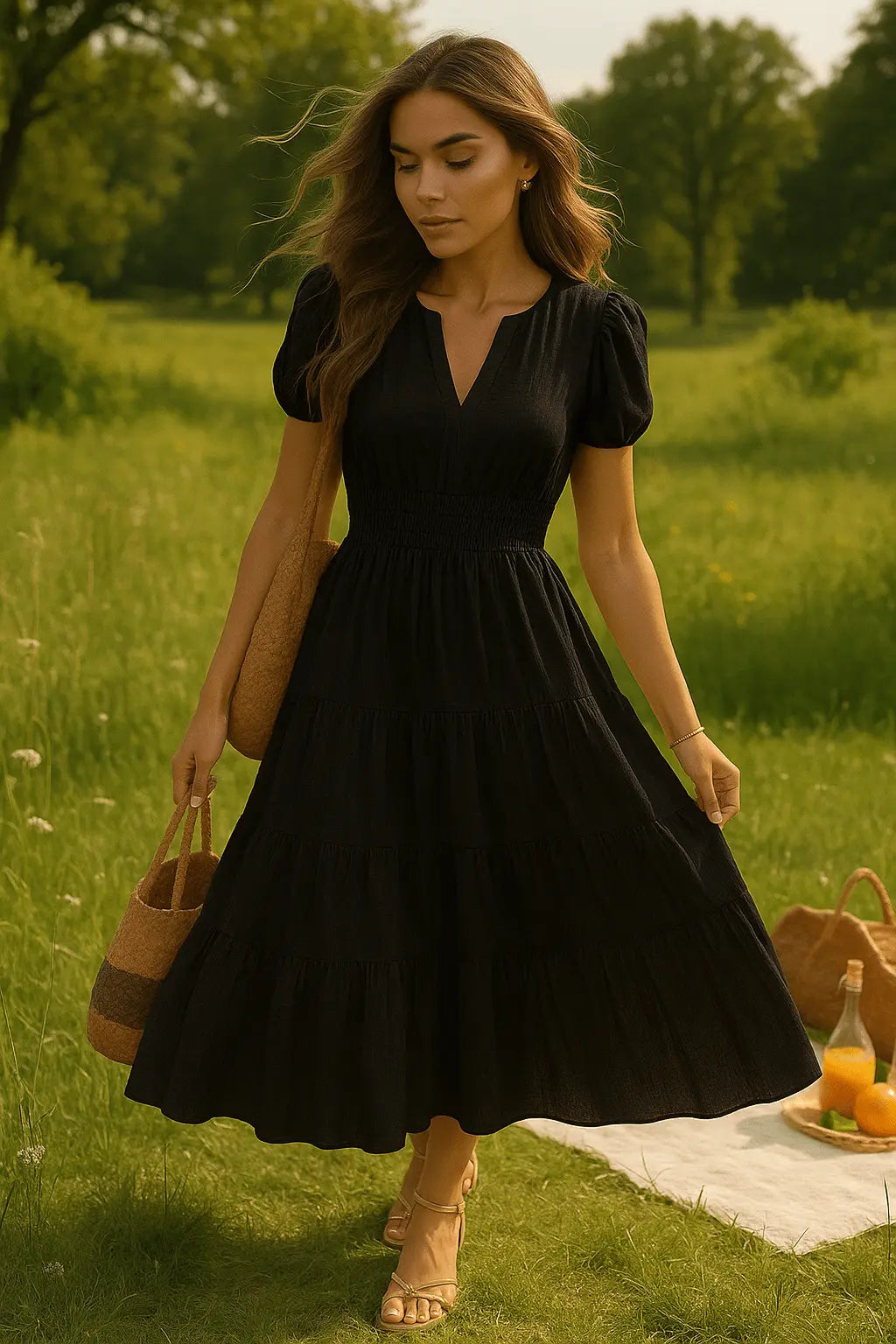 Civetta™ V-neck Dress