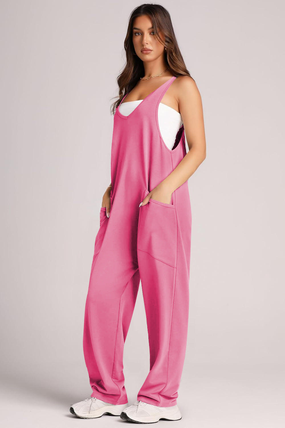 Civetta Pocket Knitted Jumpsuit - Civetta Couture