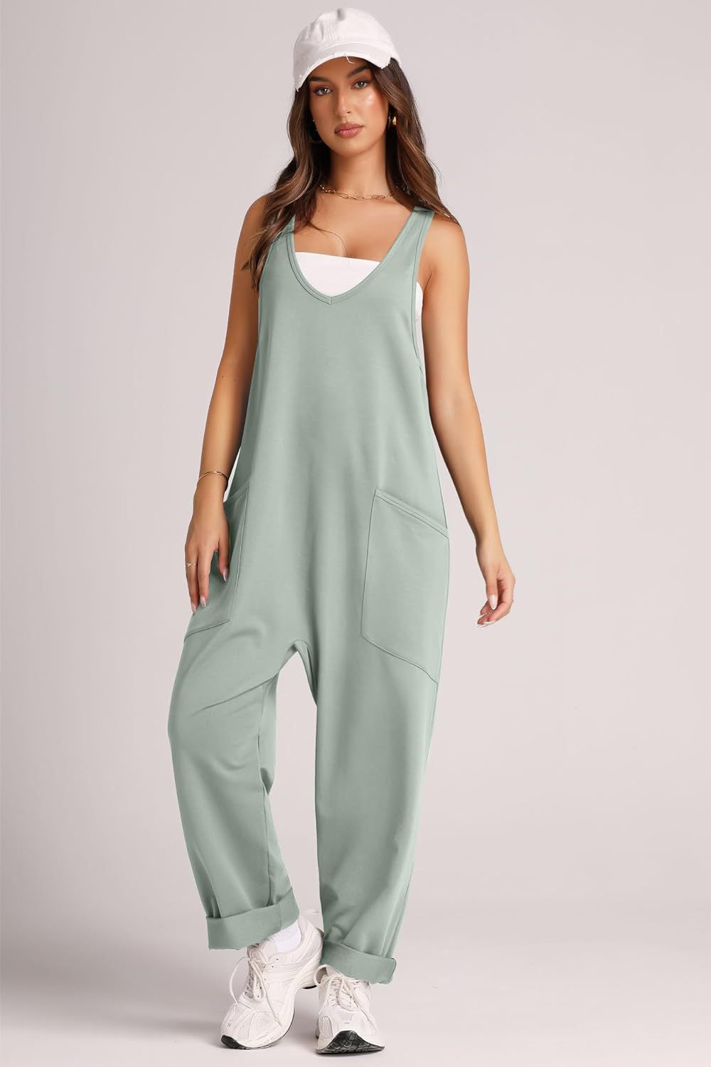 Civetta Pocket Knitted Jumpsuit - Civetta Couture