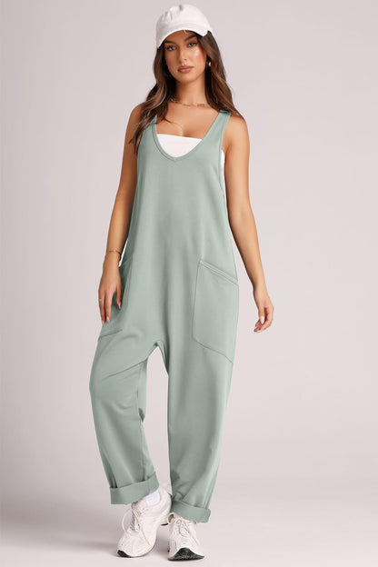 Civetta Pocket Knitted Jumpsuit - Civetta Couture