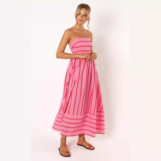 Civetta Spaghetti Straps Dress - Civetta Couture