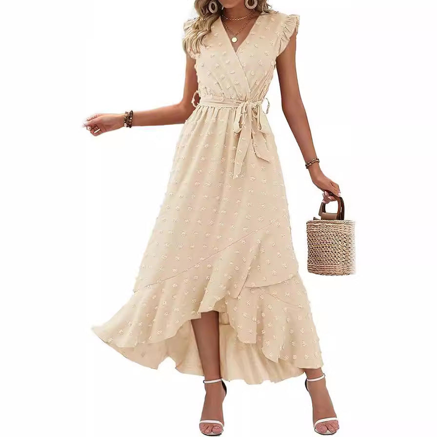 Civetta Ruffle Sleeve Bohemia Maxi Dress - Civetta Couture