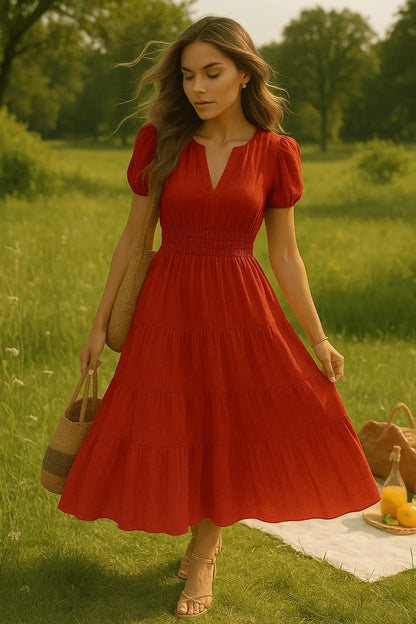 Civetta™ V-neck Dress