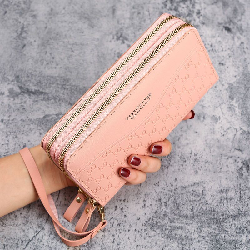 Civetta Double Layer Zipper Purse - Civetta Couture