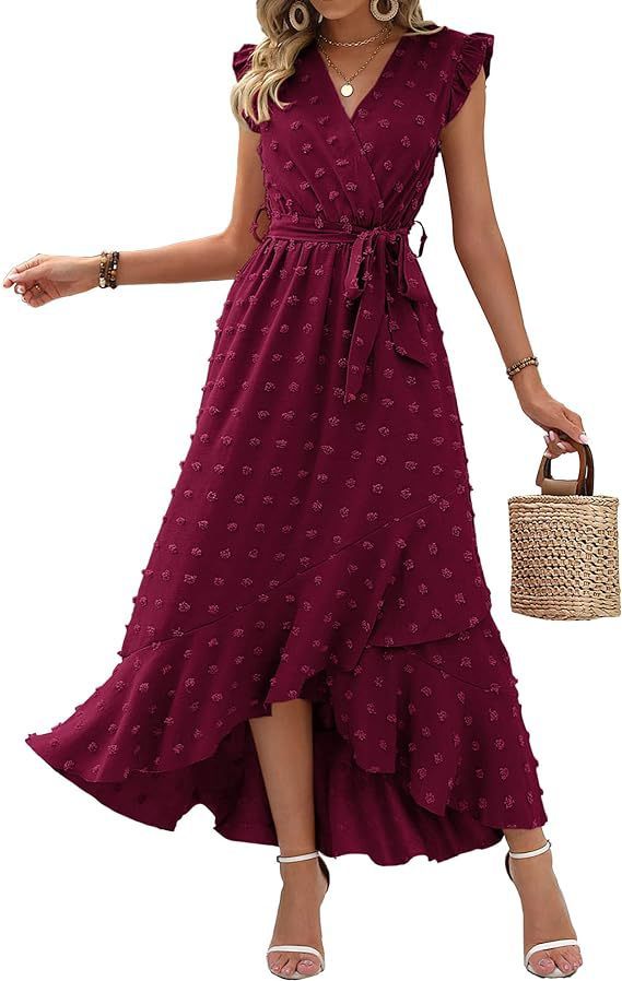 Civetta Ruffle Sleeve Bohemia Maxi Dress - Civetta Couture