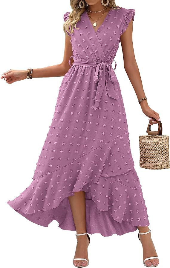 Civetta Ruffle Sleeve Bohemia Maxi Dress - Civetta Couture