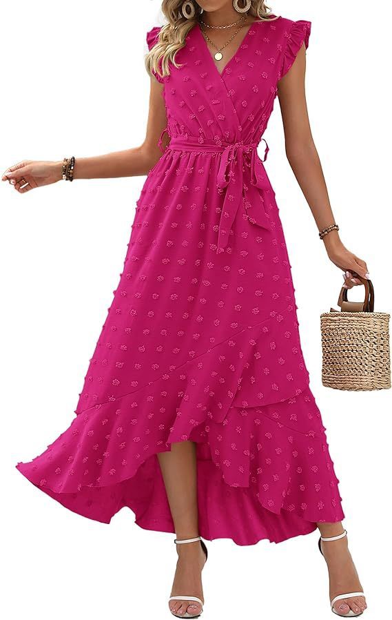 Civetta Ruffle Sleeve Bohemia Maxi Dress - Civetta Couture