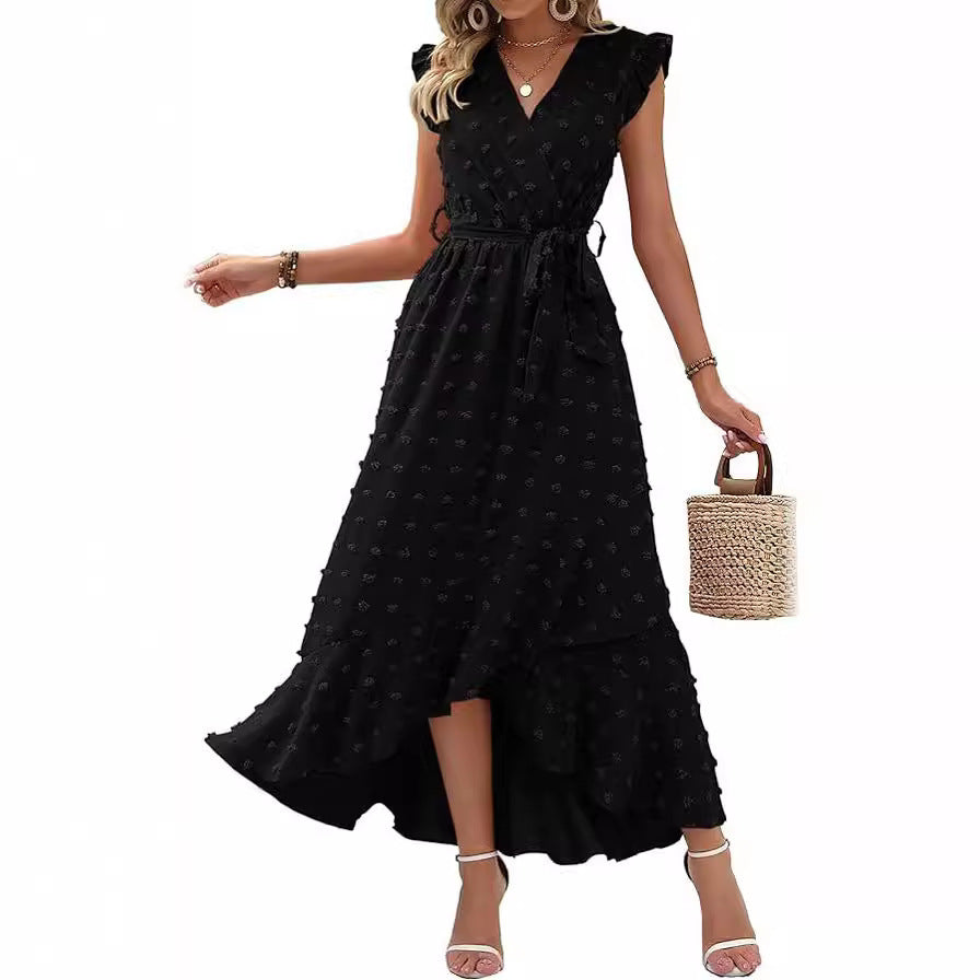 Civetta Ruffle Sleeve Bohemia Maxi Dress - Civetta Couture