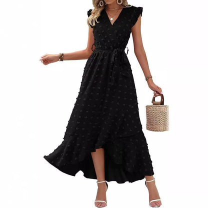 Civetta Ruffle Sleeve Bohemia Maxi Dress - Civetta Couture