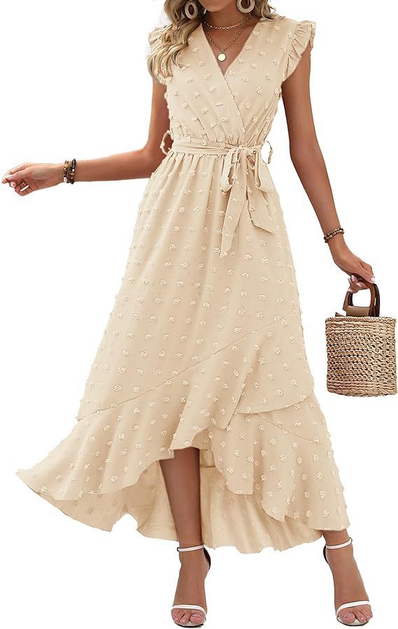 Civetta Ruffle Sleeve Bohemia Maxi Dress - Civetta Couture